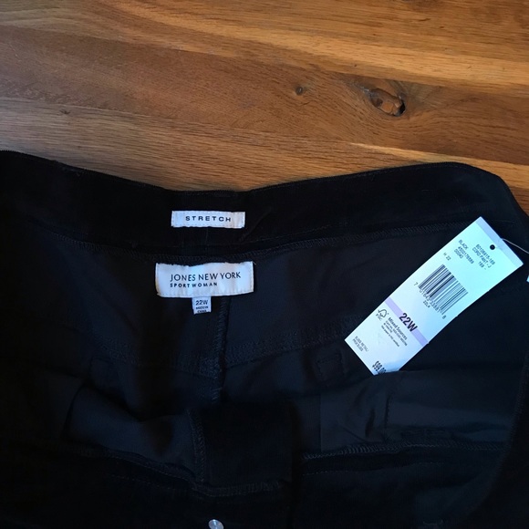 Cord Black Jeans by Jones New York! (NWT) - Picture 4 of 7